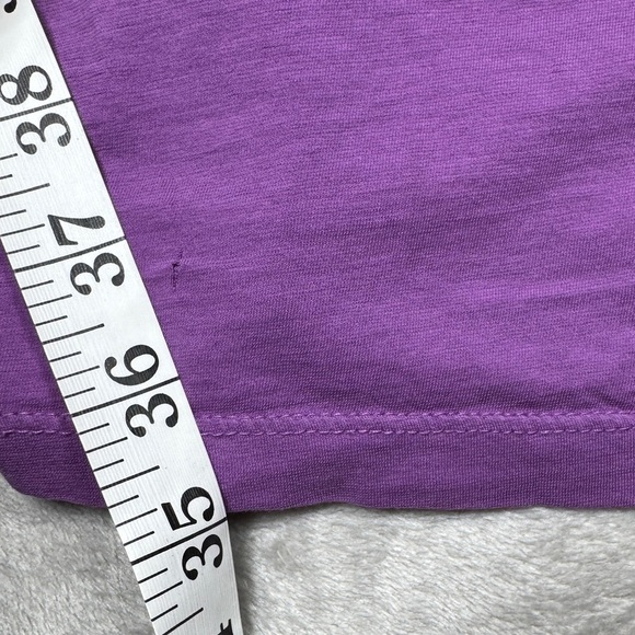 Theory Women’s Y2K Vintage Purple V Neck Cap Sleeve T-Shirt Size P (US Size 0) - Picture 12 of 14